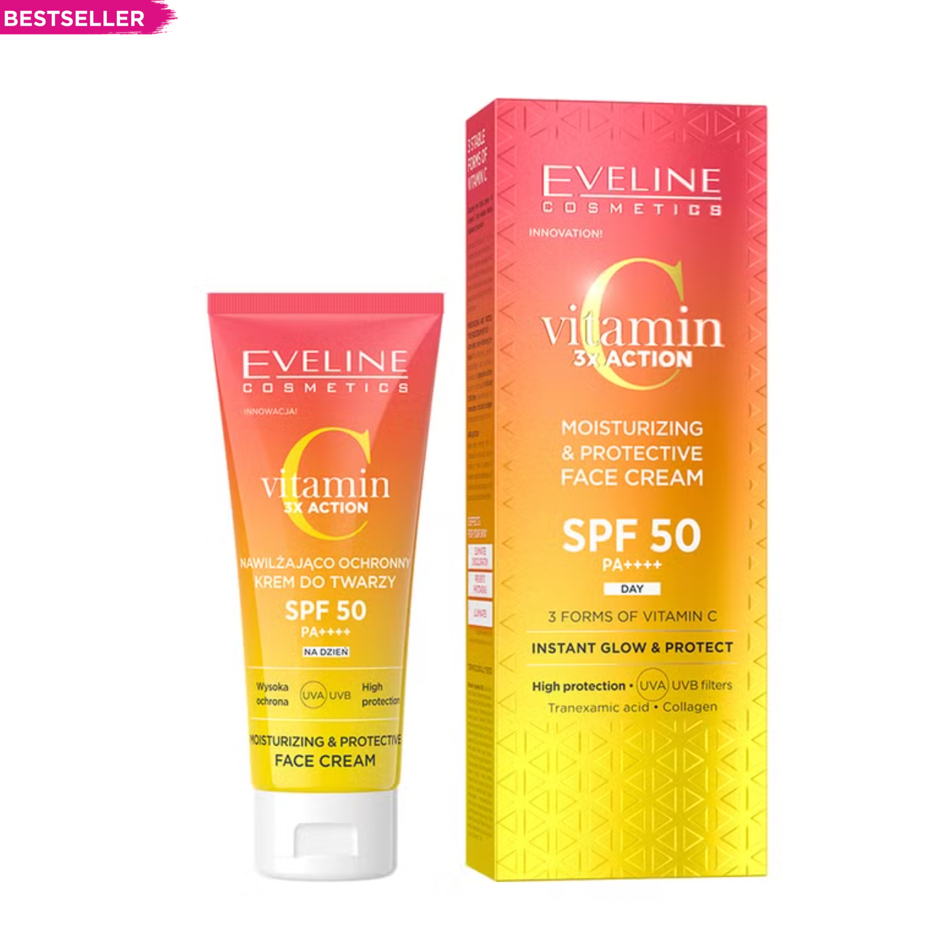 Vitamin C 3x Action Moisturizing Protective Day Cream SPF 50