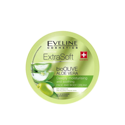 Extra Soft Moisturizing Face & Body Cream with Olive & Aloe Vera