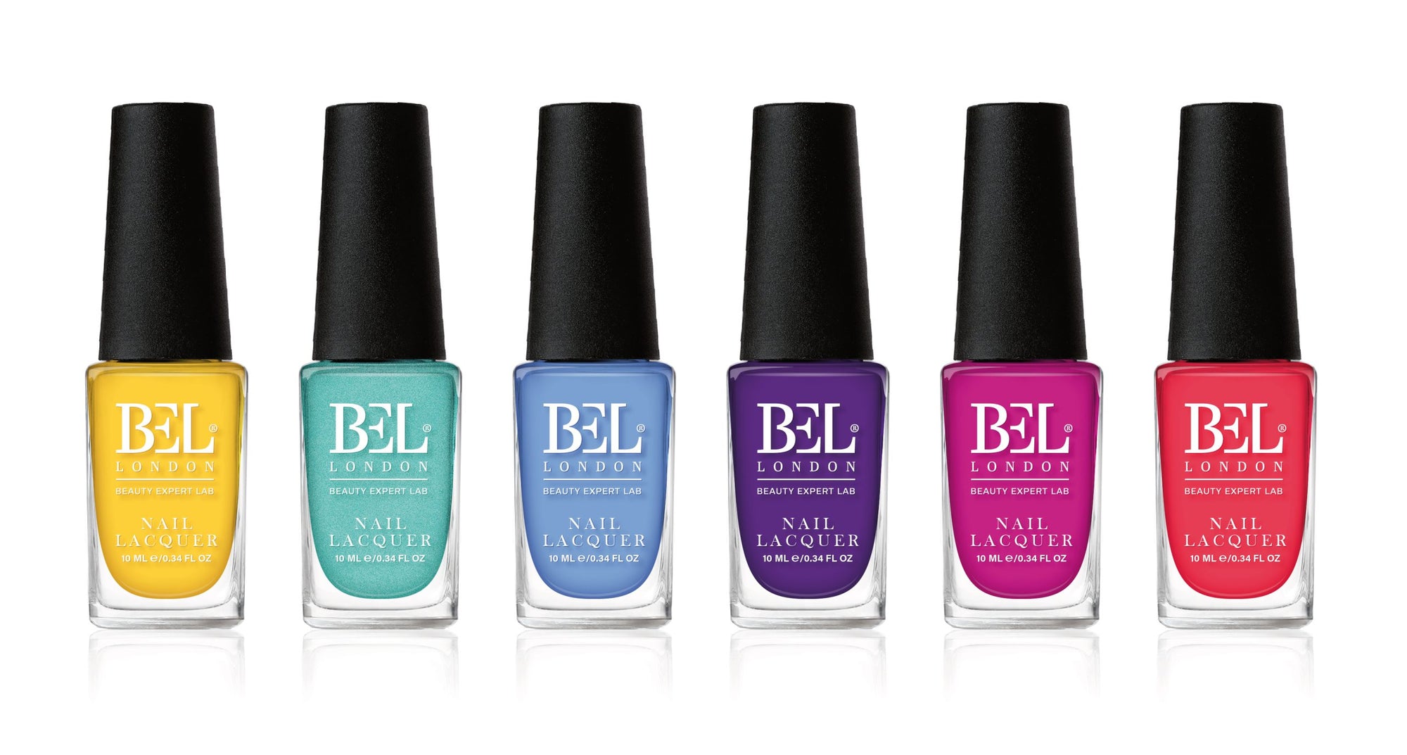 BEL London Candy Crash Nail Set - 6 Pack NaIL Lacquers Set