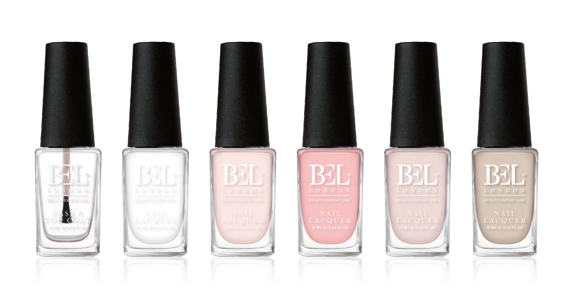 BEL London The Frenchie  Nail Set - 6 Pack Nail Lacquers Gift Set