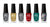 BEL London Razzle Dazzle Nail Set - 6 Pack Nail Lacquers Gift Box