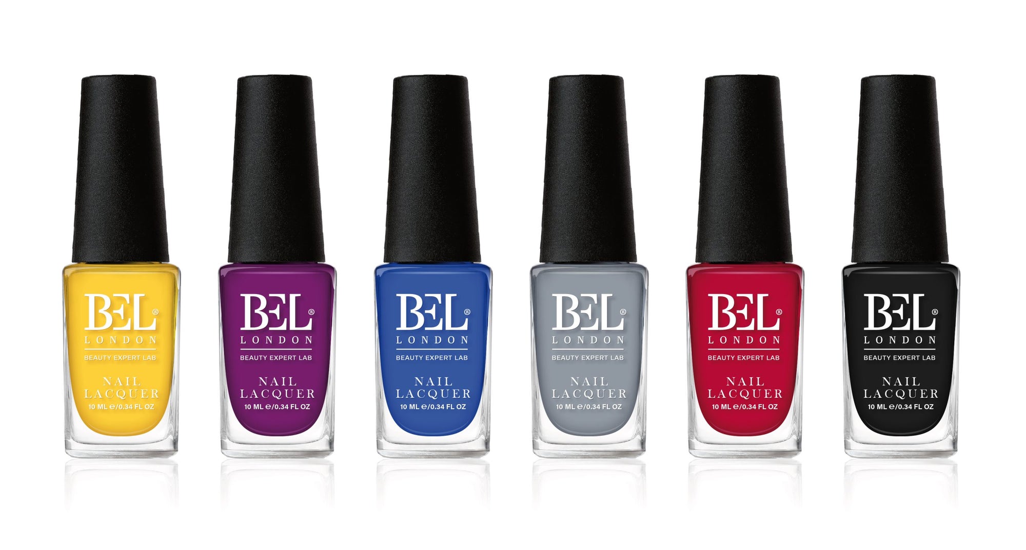 BEL London Urban Legend  Nail Set - 6 Pack Nail Lacquers Set