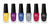 BEL London Urban Legend  Nail Set - 6 Pack Nail Lacquers Set