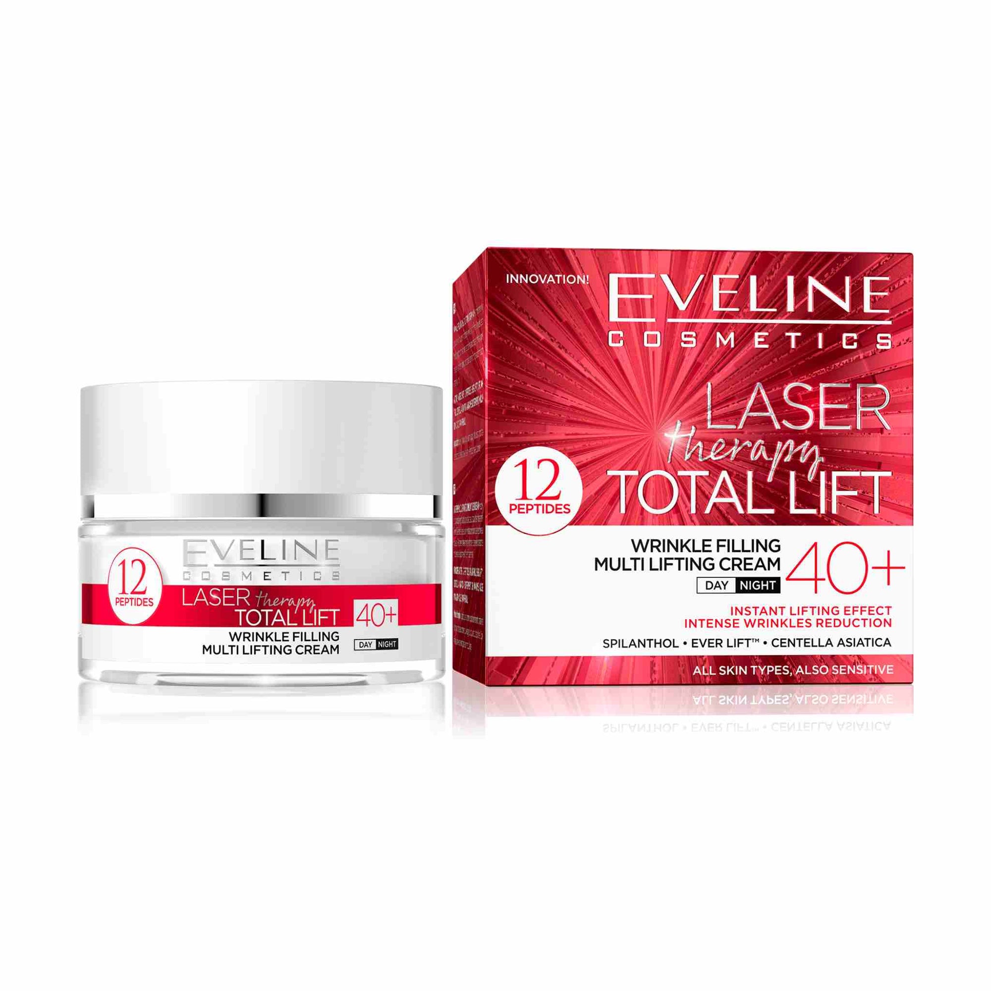Laser Therapy Total Lift Wrinkle Filling Face Cream 40+