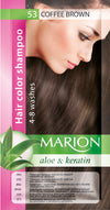Marion Gray Hair Color Shampoo Hair Dye Kit with Aloe and Keratin (2 pack) eveline-cosmetics.myshopify.com