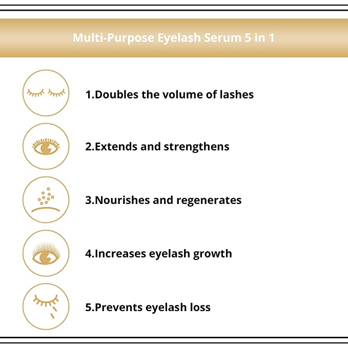 SOS Lash Booster Multi-Purpose Eyelash Serum with Argan Oil