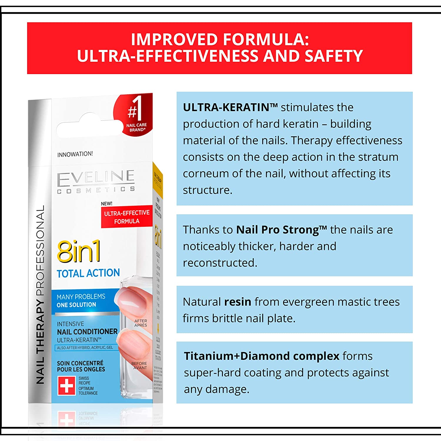 Nail Therapy Total Action 8 in 1 Intensive Nail Conditioner