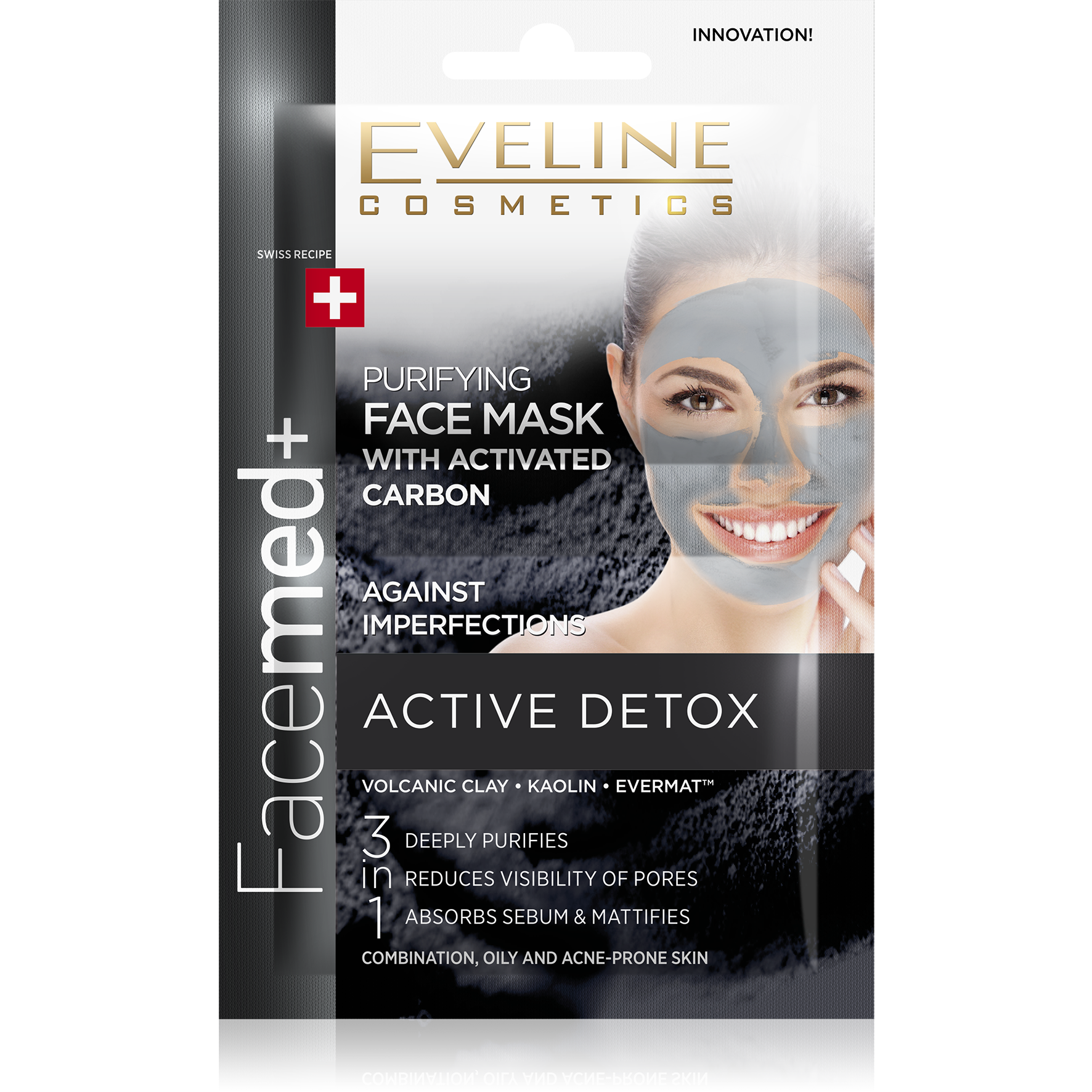 Facemed+ Purifying Mask With Activated Carbon (Against Imperfections)
