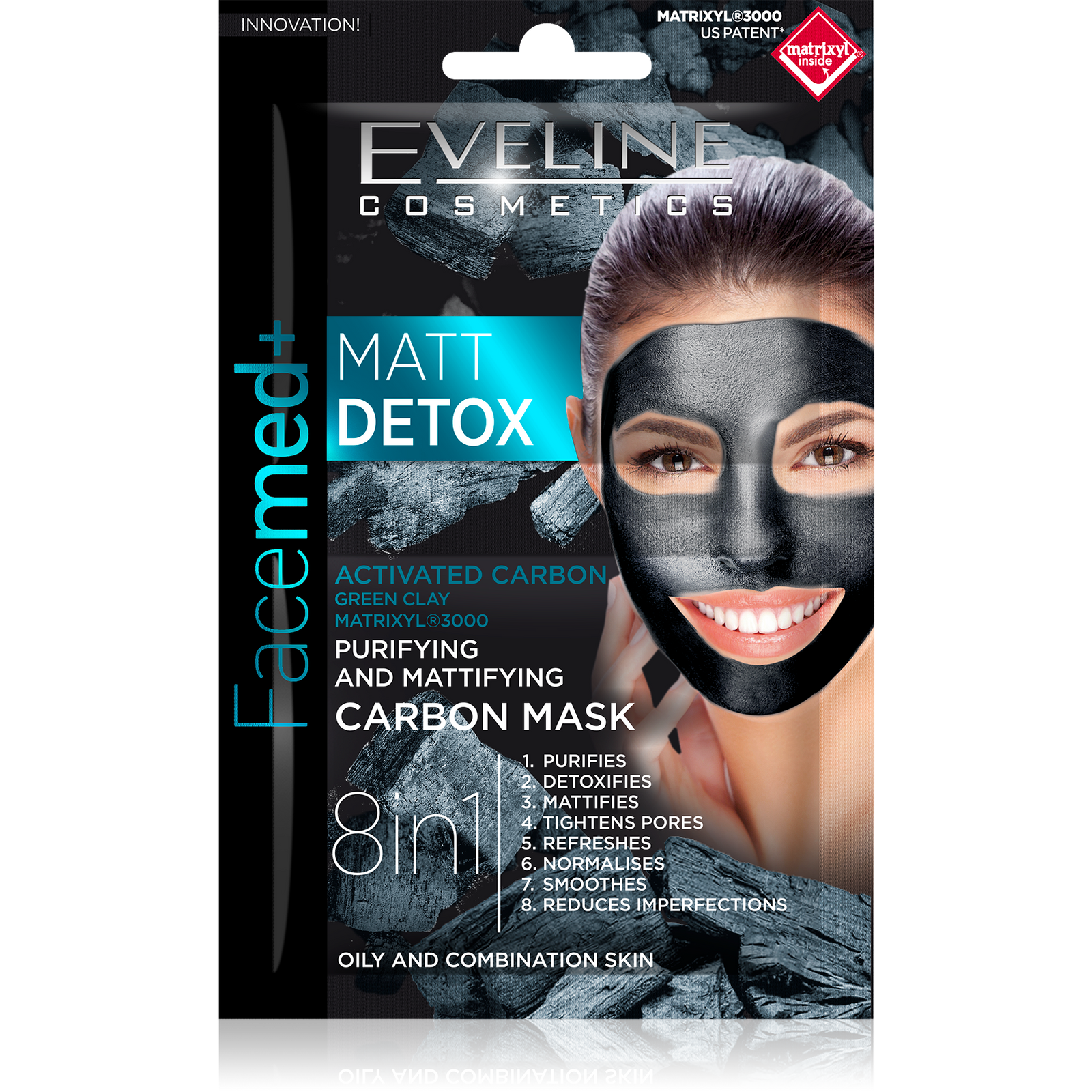 Hydra Detox Purifying and Moisturizing Carbon Mask (Oily & Combination Skin)