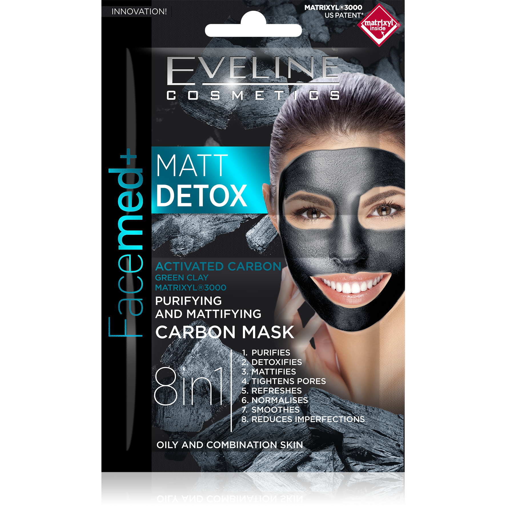 Hydra Detox Purifying and Moisturizing Carbon Mask (Oily & Combination Skin)