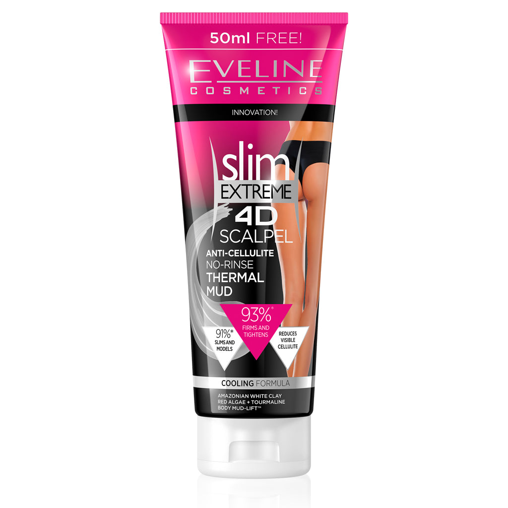 Slim Extreme 4D Anti Cellulite Thermal Mud Body Cream