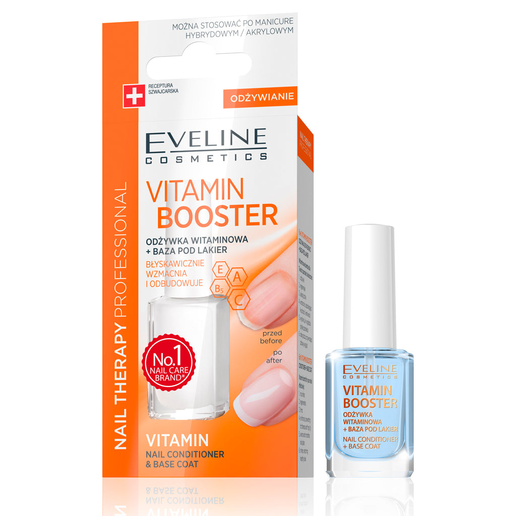 Vitamin Booster 6 in 1 Nail Conditioner and Base Coat (12 ml)
