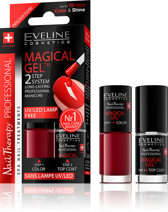 Magical Gel 2-Step System Professional Manicure