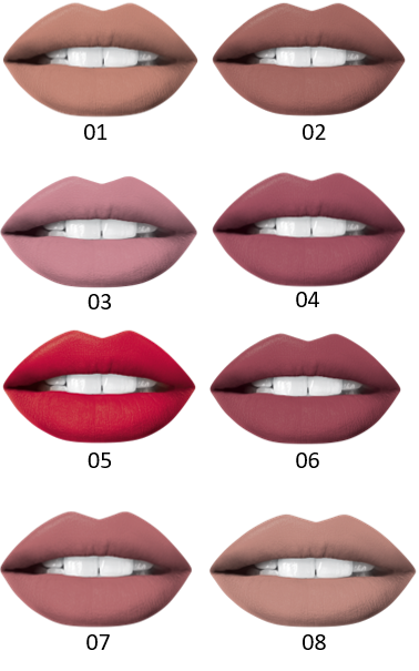 OH! my LIPS Matt Lip Kit Liquid Matt Lipstick & Contour Lip Liner eveline-cosmetics.myshopify.com