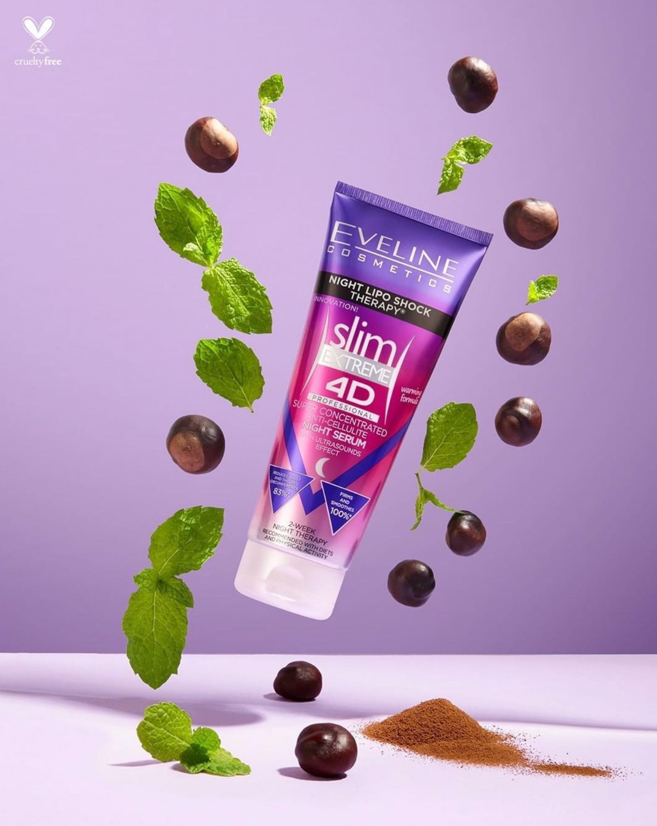 Slim Extreme 4D Super Concentrated Cellulite Cream with Night Lipo Shock Therapy