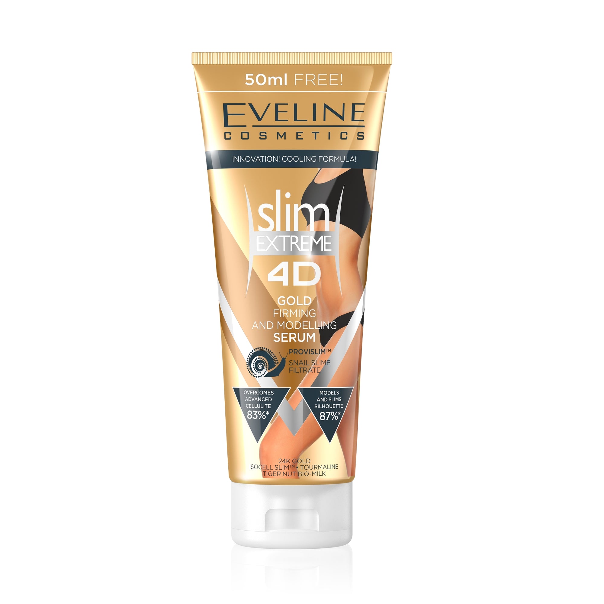 Eveline Brazilian Body Shimmer for Body with Gold Dust 150ml