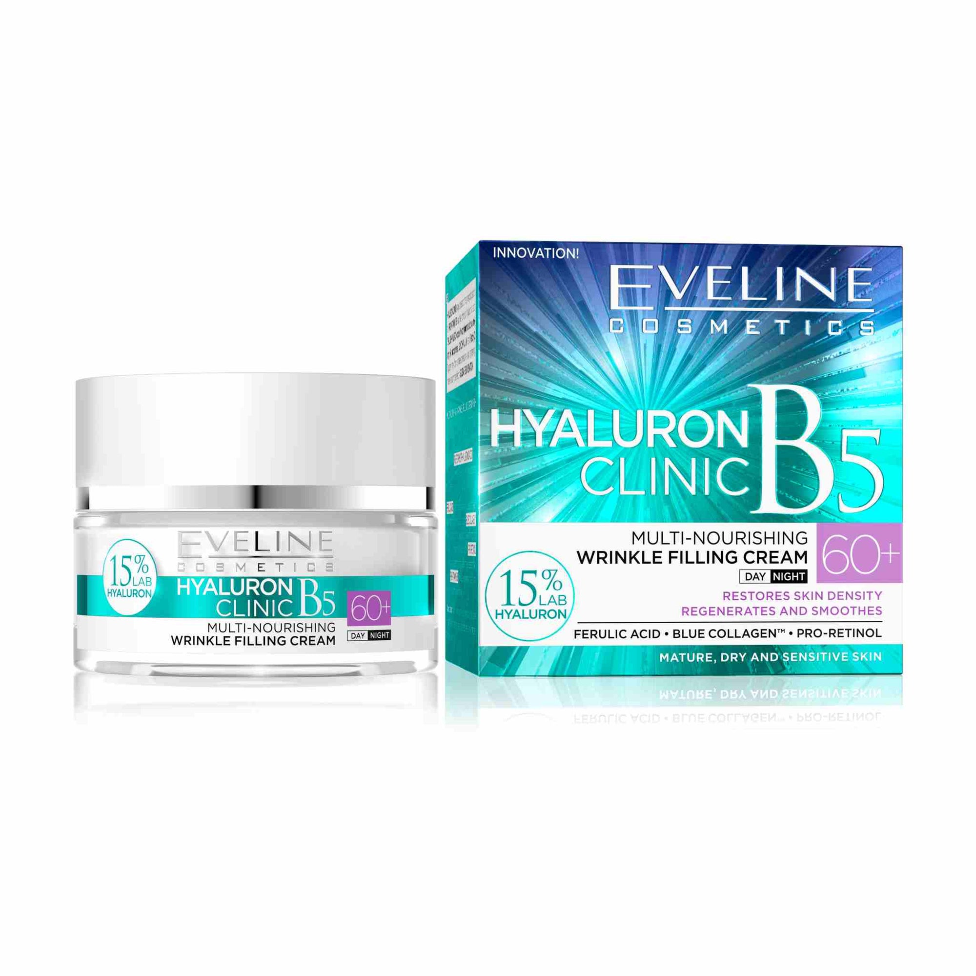Hyaluron Clinic Wrinkle Filling Face Cream 60+
