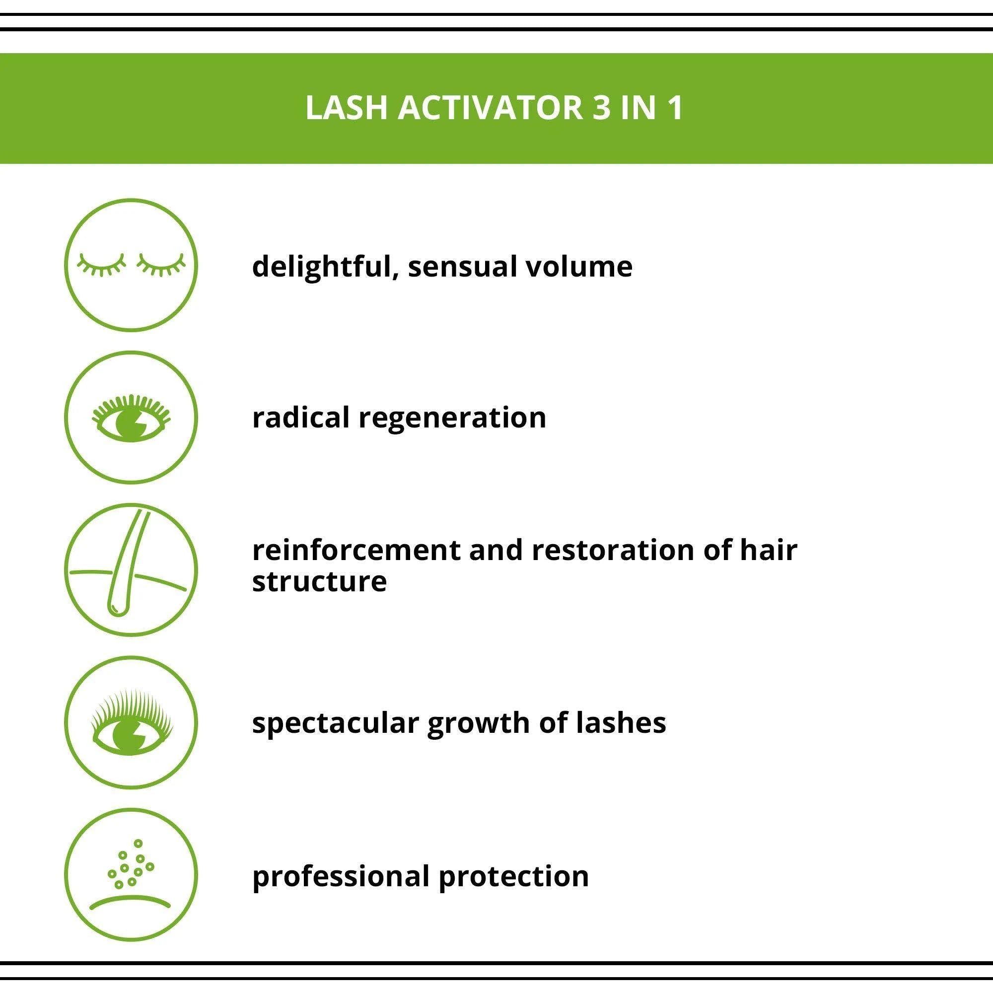 Advance Volumiere Eyelash Growth Activator 3 in 1