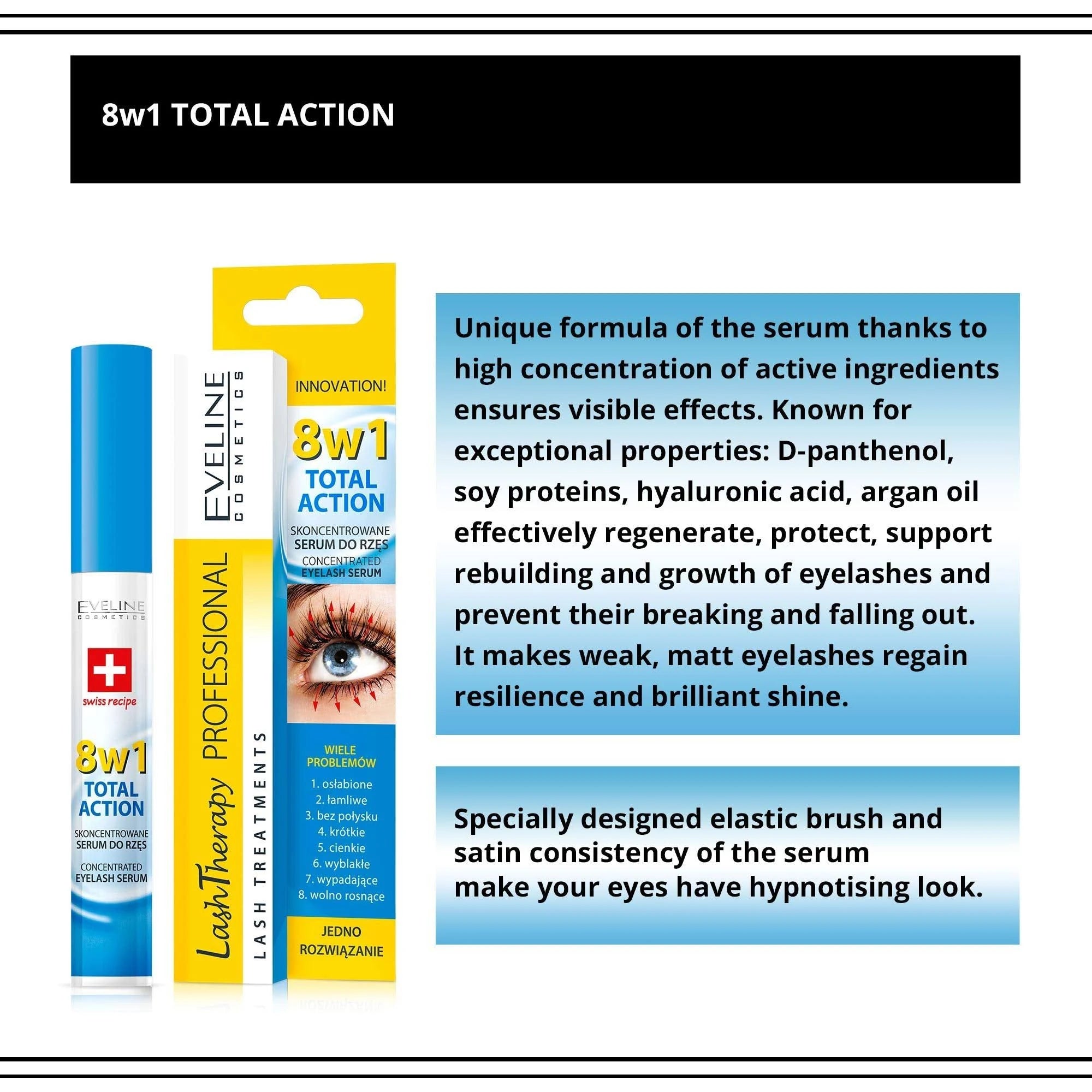 Lash Therapy 8 in 1 Total Action Eyelash Serum Lash Therapy 8 in 1 Total Action Eyelash Serum